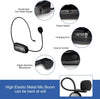 Wireless Microphone,UHF Wireless Microphone Headset, 50m Wireless Transmission,Headband and Handheld 2-in-1,for Tour Guide/Teaching/Promotion/Speech