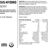 Hydro Hydration Tablets, Gluten-Free, Zero Sugar, Berry Flavour Plus Electrolytes, 20 Effervescent Tablets per Bottle (3 Bottles)