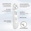 Face Massager LED Light Therapy Beauty Device Ultrasonic 6 in 1 Facial Massager Electric EMS Microcurrent Face Lift Device for Skin Tightening Anti Aging