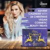 Vegan Makeup Advent Calendar – 24-Day Beauty Advent Calendar – Cosmetic Gift Set for Women and Girls – Christmas Advent Calendar with Professional Makeup Products