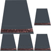 24x36 Large Mailing Bags,  25 Pcs Shipping Poly Postal Self Seal Bags in Size Small Mailing Bags Postage Packaging Bags Grey (Pack of 5)