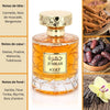 Jumrah 100ml - Made in Dubai With Spicy Notes Amber Vanilla Cinnamon and Woody - Oriental EDP Perfect For Women and Men