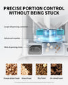Automatic Cat Feeder with Camera,1080P HD Video with Night Vision, 5L Auto Pet Feeder, 2-Way Audio, Battery-Backup, Low Food Sensor, Anti-Stick Bowl, 2.4G WiFi Enabled Cat Food Dispenser