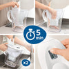 S1326 MAXTRA+ water filter cartridges, compatible with all jugs for chlorine and limescale reduction, 6 pack