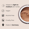 Magic Finish Make-Up Mousse Classic (1.01 Fl Oz) – 4in1 Primer, Foundation, Concealer & Powder With Buildable Coverage, Hides Redness And Dark Spots, Vegan, For Light To Medium Skin Tones