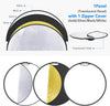 5-in-1 Portable Round 32 in/80cm Light Reflector Collapsible Multi-Disc with Single Grip and Bag for Studio Photography Lighting and Outdoor Lighting - Gold/Silver/White/Black/Translucent