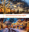 Fairy Lights Plug in Waterproof, 50M 500LED Long Christmas Tree Lights, Christmas Lights Outdoor with Remote/4 Brightness/8 Modes/Timer, Fairy Lights Mains Powered for Bedroom/Party/Xmas Decorations