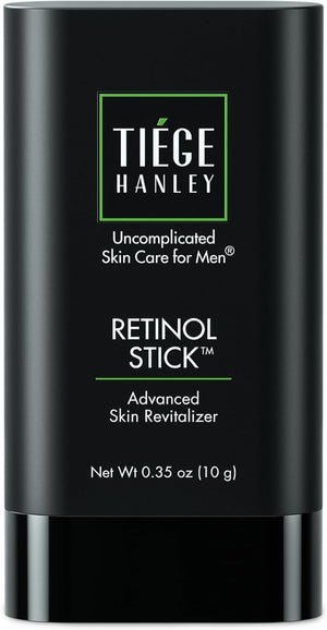 Hanley Retinol Stick for Men - Anti-Aging Retinol Stick with Hyaluronic Acid & Niacinamide for Fine Lines, Dark Circles, & Wrinkles - Firms Skin & Improves Collagen Production