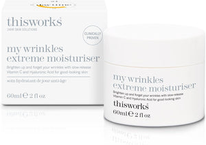 My Wrinkles Extreme Moisture, 60 ml - Anti Aging Face Cream with Bakuchiol, Vitamin C and Hyaluronic Acid - Brightening Moisturiser to Smooth and Plump Dehydrated Skin