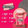 Bio-Cultures Microbiome Complex Gummy | 12 Multi-Strain Probiotics 1 Billion CFU | Acidophilus & Bifidobacterium | Strawberry Flavour | 60 Vegan Gummies | Support Wellbeing & Gut Heath by ®