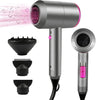 Hair Dryer Professional Ionic Hairdryer with 2 Speed 3 Heat Setting, Cool Shot Button, 1 Diffuser & 2 Concentrator for Women Man