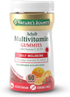 Adult Multivitamin Gummies - Pack of 60 Gummies, Two-a-day - With Vitamin B6, B12, D3, C and Biotin - For everyday wellbeing - Immune Support and Bone Health