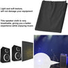 Speaker Mesh Cloth, 2 Pcs Speaker Grill Cloth Stereo Gille Fabric Speaker Mesh Cloth Black Speaker Protective Cloth Cover for Stereo Audio Speaker(1.7mx0.5m)