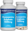 Glucosamine Sulphate 1500mg Tablets | 360 Fast Release Tablets | One-A-Day Formula for 1 Year's Supply | Manufactured in The UK