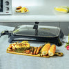1600W Electric Barbecue Grill | 2-in-1 Grill with Hot Plate, Smokeless Indoor BBQ Electric Grill and Griddle Hot Plate with Built In Drip Tray | Adjustable Temperature | 2 Year Warranty