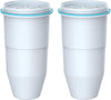 Water Filter, NSF/ANSI 53 Certified Replacement, Reduce TDS, PFOA/PFOS, 98% Chlorine, Bad Taste and Odor, 2 Packs, Compatible with ZeroWater® ZR-017, ZR-001 Jug and Dispenser Filters