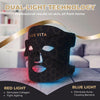 LED Face Light Therapy Mask, Acne Scar Treatment, Infrared Light Therapy, Anti Aging and Anti Wrinkle Red Light Therapy at Home