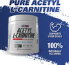 EHPlabs Acetyl L Carnitine - Supports Natural Energy Production, Aids Metabolism, Assists in Healthy Brain Function, Supports Heart Health, Non GMO, Vegan, Gluten Free - 100 Serves