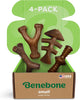 Indestructible Dog Chew Toy Gift Box for Aggressive Chewers with Wishbone, Fishbone, Stick & Zaggler, Long Lasting Boredom Breakers, 100% Real Flavours, For Small Dogs, Made in the USA.