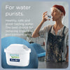 MAXTRA PRO All-in-1 Water Filter Cartridge 6 Pack (New) - Original  Refill reducing impurities, Chlorine, PFAS, pesticides and limescale for tap Water with Better Taste