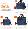 Soft Cooler Bag with Hard Liner, Large Insulated Picnic Lunch Bag Box Soft-Sided Cooling Bag for Camping/BBQ/Family Outdoor Activities