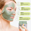 Monte Luna Green Tea Clay Mask, Dead Sea Minerals Mud Mask, Turmeric Clay Facial Mask, Face Masks Skincare for Pore, Blackhead, Blemish and Acne, 70g each