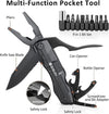 5 in 1 Multitools, Foldable Pliers Multitool Stainless Steel Multi Tool, Multi-Purpose with Nylon Pouch Ideal Pocket Tool for Camping, DIY Activities, Fishing - Gift Men