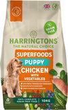 Superfoods Puppy Complete Grain Free Hypoallergenic Chicken with Veg Dry Dog Food 10kg - Made with All Natural Ingredients