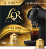 BARISTA Extra Long XXL Coffee Pods Intensity 5 (5 x 10 Pack, Total 50 Pods)