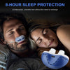 Anti Snoring Devices with 3 Adjustable Wind Speed, Electric Snoring Aids for Men, Comfortable Sleep Apnea Devices, Snoring Aids for Women with Silicone Fixation