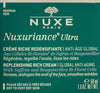 - Nuxuriance Ultra Rich Anti-Aging Replenishing Cream 50 ml Black