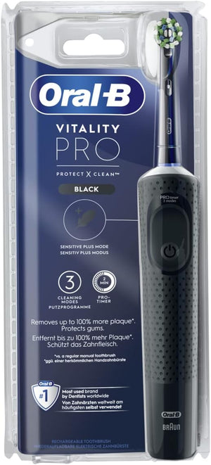 Vitality Pro Rotating Electric Toothbrush Black