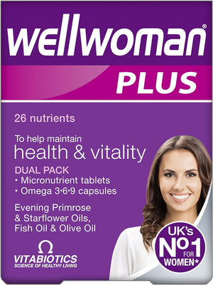 Multivitamins for Women,  Tablets Plus Omega 3-6-9,