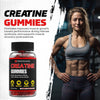 Creatine Gummies 5000mg | - 1 Month Supply. Strawberry Flavoured, Vegan, Sugar-Free Muscle Growth Supplements for Enhanced Performance & Recovery