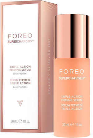 SUPERCHARGED Triple-Action Firming Serum - Conductive Gel - Anti-aging Face Care - Hyaluronic Acid & Squalane - All Skin Types - Vegan & Cruelty-Free - 30ml