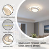 LED Ceiling Lights, 32W 2350LM Ceiling Lamp, Dia 28cm Round Modern Design Ceiling Lighting Fixturefor Hallway Balcony Bedroom Corridor, Natural Light 4500K