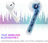 Wireless Earbuds Bluetooth Wireless Headphones with Mic Bluetooth Earphones Touch Control with HIFI Stereo 40H Playtime LED Display Charging Case for Work/Travel/Gym/Game