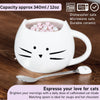 Cat Lover Gift Set - Comfort Collection: Cat Themed Relaxation Accessories inc. Cat Coffee Cup and Spoon, Slipper Socks, Candle, Bath Bomb, and Face Mask. Cat Gifts for Women, Wife, Girlfriend, Mum