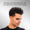 Hydrating Hair Oil - Designed for Dry, Frizzy, Straight, or Curly Hair - 100% Natural Men's Hair Strengthening Oil - 60 ml / 2.0 oz