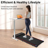 " Walking Pad Treadmill: Compact Under Desk Treadmill for Home with Remote Control and LED Display - Supports up to 145Kg"