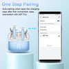 Wireless Earbuds, Bluetooth 5.3 Headphones in Ear with HiFi Stereo Deep Bass, 4 ENC Noise Cancelling Mic Wireless Earphones 40H Playtime, Bluetooth Earbuds Dual LED Display, IP7 Waterproof, Lake Blue