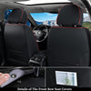 Car Seat Covers Full Set Universal for 5 Seats, Universal Fit For Most Cars, SUV, Sedans and Pick-up Trucks, Waterproof Automotive Seat Protector, Luxury Leather Car Seat Cushion, Airbag Compatible