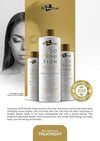 Brazilian Afro Smoothing System texture relised 120ml 3x Set Hair Straightening,Smooths, Strengthens,Softens Formaldhendy Free SMOOTH RENEW