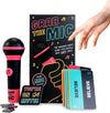 Grab The Mic - The Family Karaoke Game 8+ Year Olds, 2-10 Players - Board Game For Bad Singers - 250 Lyric Cards for Fun Hilarious Games Night, Birthday Party, Kids Gift