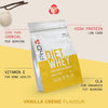 Nutrition Diet Whey High Protein Lean Matrix, Vanilla Crème Whey Protein Powder, 16g of Protein, 40 Servings Per 1 kg Bag