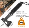 Multitool Axe Hammer 3 in 1 Stainless Steel Multi Tool with Hexagonal Spanner, Household/Emergency/Outdoor Camping Tools, Axe Holster with Belt Loop