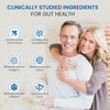 Advanced Probiotics for Gut Health | Scientifically Formulated Pre & Probiotic Gut Health Supplements | 120 Specialised Capsules with 5 Billion Bacterial Cultures, 100 Billion CFU/g