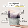 Superblend Protein - Vegan Protein Powder with Superfoods, Vitamins and Minerals - 20g of Plant Based Protein per Serving (Chocolate Salted Caramel)