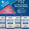 Amino Fuel - Amino Acids Supplement, EAA Essential Amino Acids Powder, Muscle Fuel & Recovery (390g - 30 Servings) (Fruit Salad)