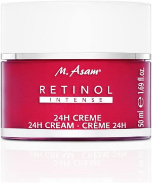 Retinol 24h Facial Cream against wrinkles (50ml) - anti aging face cream with retinol - day cream & night cream stimulates collagen Production, facial care for every skin type